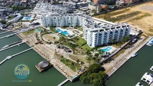 Res. Puerto Marintusa Penthouse De 03 Niveles En Alquiler Vacacional Con Excelente Vista Al Mar