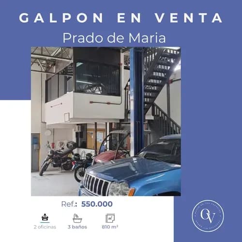 Se Vende Galpon En Prado De Maria