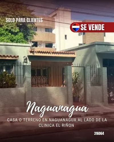 Casa O Terreno En Naguanagua Al Lado De La Clinica El Riñon 316064