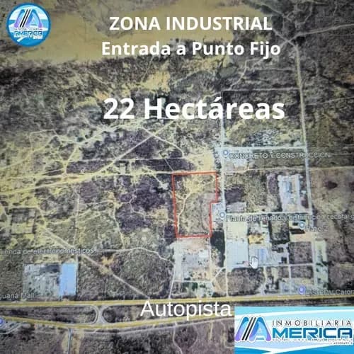 Lote Industrial 22 Hectáreas, Ideal Para Desarrollo Industrial, Galpones, Depósito, Manofactura, Fabricas.lote De Mayor Extensión, También Se Pueden Venderas Has O Menos , Dependerá Del Requerimiento.