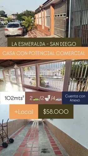 Tre009 Solo Clientes Casa En La Urb. La Esmeralda San Diego