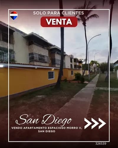 Vendo Apartamento Espacioso Morro Ii, San Diego 326539