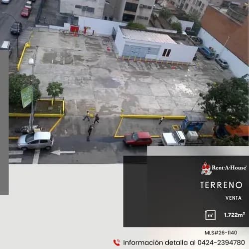 Terreno En Venta Bello Monte. #26-1140 Av. Casanova