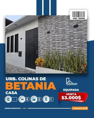 En Venta Casa En La Urb. Colinas De Betania Charallave