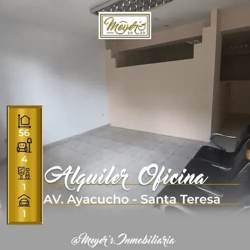 Alquiler De Oficina Ubicada En La Av. Ayacucho, Santa Teresa Del Tuy