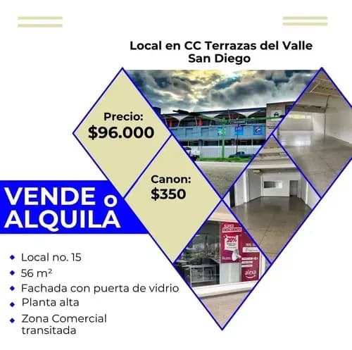 Fv Vende O Alquila Local En Cc Terrazas Del Valle San Diego - No15