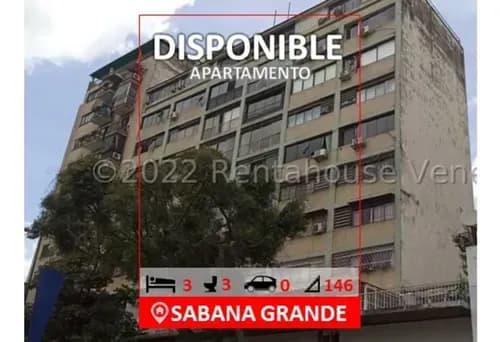 Sabana Grande, 3 Habitaciones, 3 Baños, 0 Estacionamientos, Piso 7, 146 Mts2 Construcción