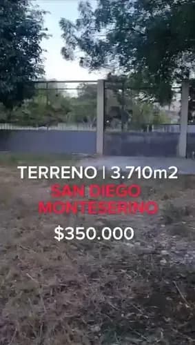 Mc Vende Terreno En San Diego