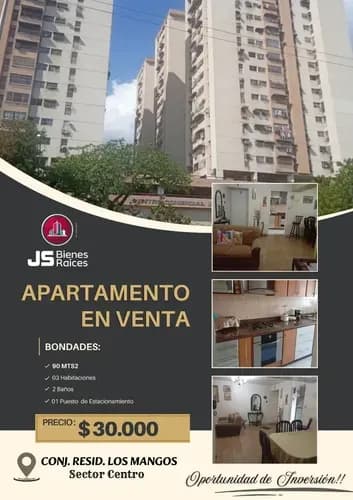 Apartamento En Venta Resd. Los Mangos. Maracay 002jsc