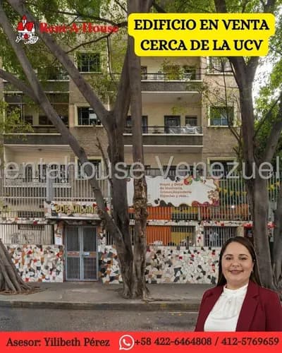 Edificio En Venta, Cerca De La Ucv, Av Rooselvelt Mls #26-19144