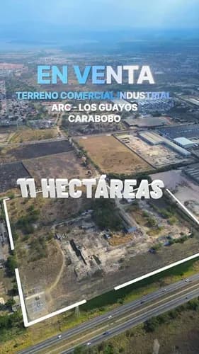 Terreno Industrial En Los Guayos Valencia La Autopista Regional Del Centro Y La Carretera Nacional Los Guayos Edo Carabobo