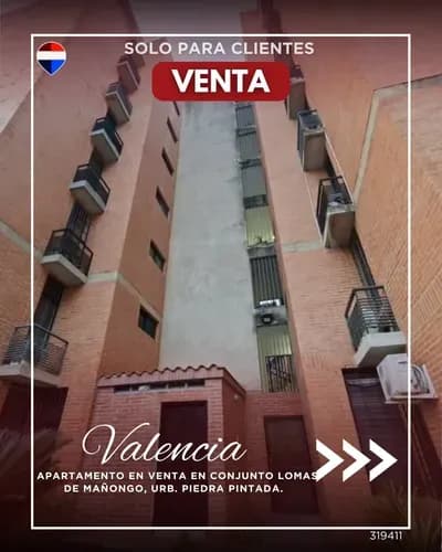 Apartamento En Venta En Conjunto Lomas De Mañongo, Urb. Piedra Pintada. Valencia, Venezuela 319411