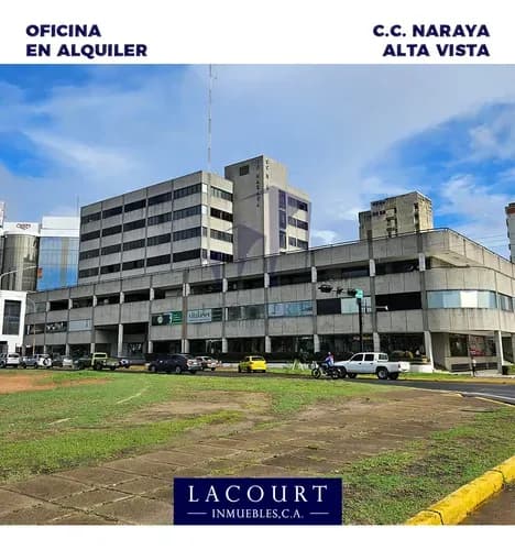 En Alquiler Oficina Equipada En El C.c Naraya En La Urb. Alta Vista En Puerto Ordaz - Edo. Bolivar
