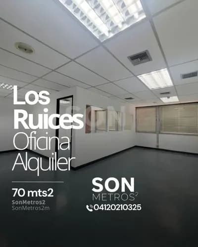 Oficina Alquiler Los Ruices 70 Mts2. Sonmetros2