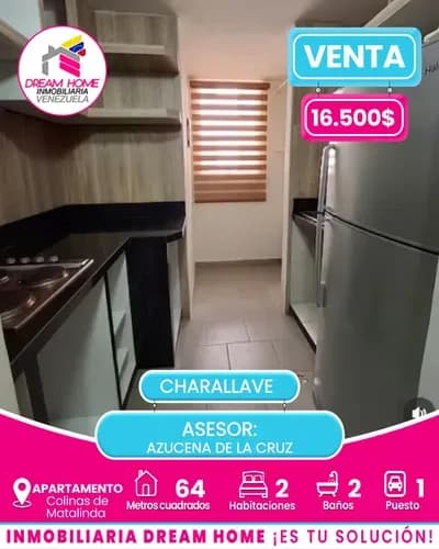Apartamento En Venta Urb. Vistas De Matalinda - Charallave