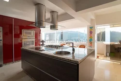 Apartamento Ph En Venta En La Tahona Con Vigilancia Privada, Dos Amplias Terrazas, Hermosa Vista Panorámica Al Ávila Y Nunca Falta El Agua