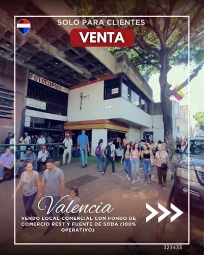 Vendo Local Comercial Con Fondo De Comercio Rest Y Fuente De Soda (100% Operativo) 323433