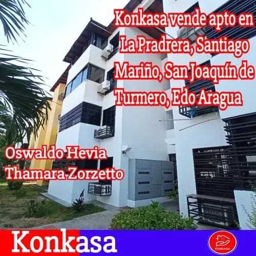 Konkasa Vende Apartamento En San Joaquín De Turmero, Santiago Mariño, Edo Aragua