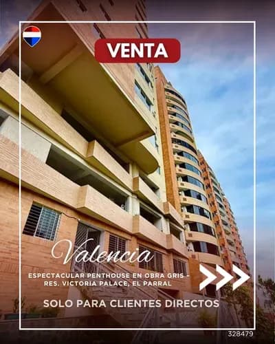 Espectacular Penthouse En Obra Gris Res. Victoria Palace, El Parral 328479 Solo Clientes
