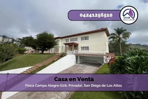 Casa En San Diego, San Antonio De Los Altos.
