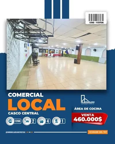 Local En Venta En Casco Central. Ocumare Del Tuy