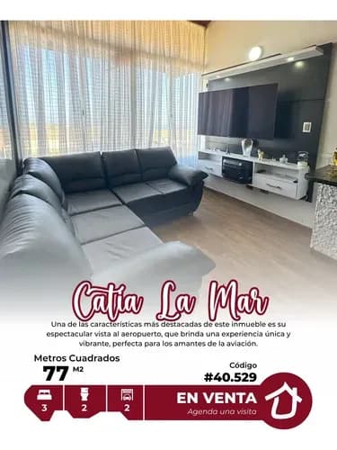 Venta- Apartamento Con Excelente Ubicacion, Ubicado En Catia La Mar, Edo. La Guaira