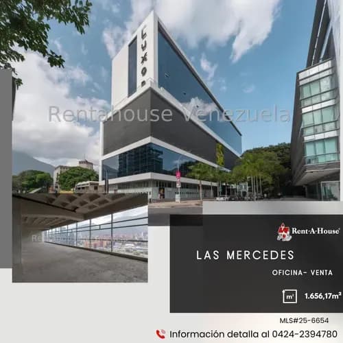 Oficina En Venta Las Mercedes. #25-6654