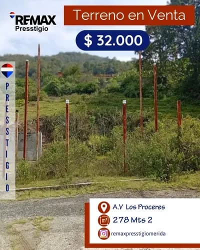 Terreno En Venta - Merida