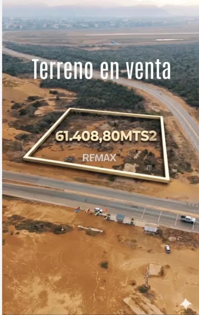 Excelente Terreno en Venta Nueva Barcelona zonificación Residencial y Comercial