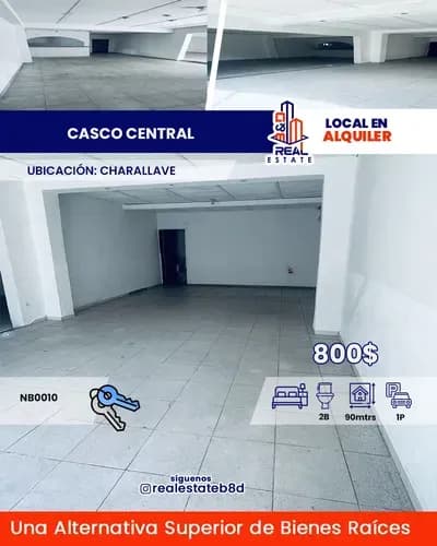 Local En Alquiler Casco Central De Charallave