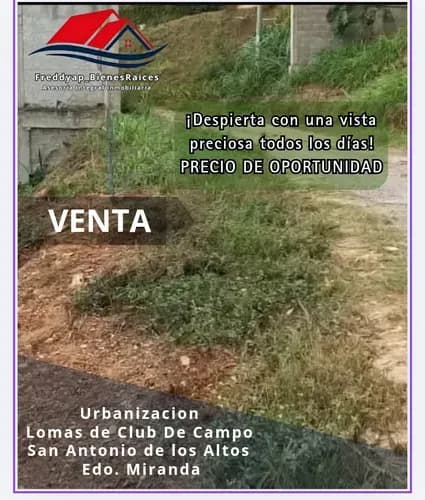 Fap_br. Precio De Oportunidad, Parcela En Urb. Lomas De Club De Campo Con Permisos De Construcción, Planos Topográficos, Estudio De Impacto Ambiental.
