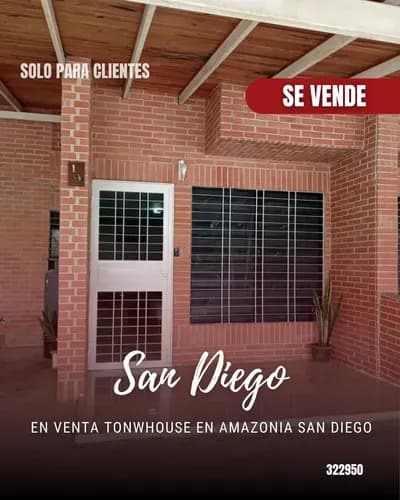 En Venta Tonwhouse En Amazonia San Diego 322950