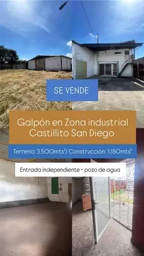 Tre009 Solo Clientes Alquiler O Venta: Galpón En Zona Ind. Castillito-san Diego Carabobo.