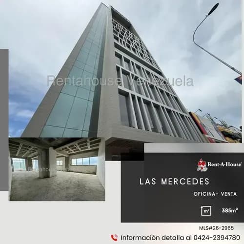 Oficina En Venta En Las Mercedes. #26-2965