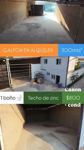 Tre009 Solo Clientes Galpón En Alquiler Urb. San Diego (detrás De La Tienda Samsung)