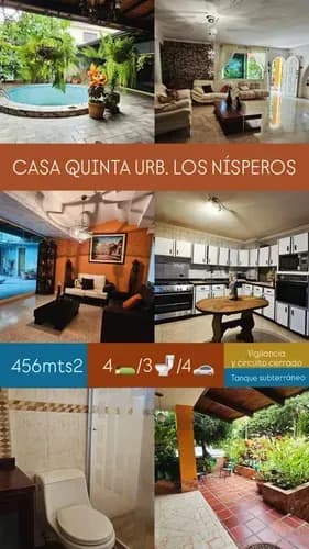 Tre009 Solo Clientes Espectacular Quinta En Urb. Los Nísperos Comodidad, Seguridad Y Elegancia En Un Solo Lugar