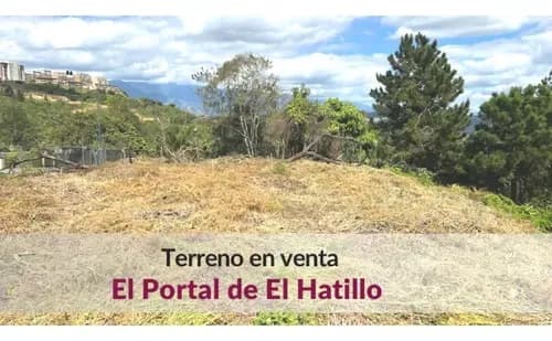 Terreno En Venta En El Portal De El Hatillo