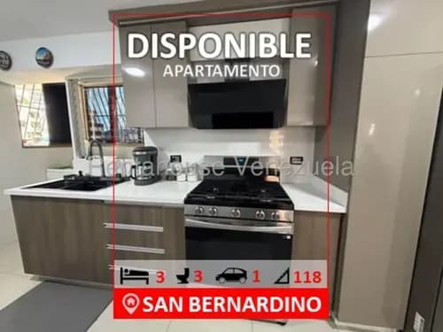 San Bernardino, 3 Habitaciones, 3 Baños, 1 Estacionamiento, Piso 7, 118 Mts2 Construcción