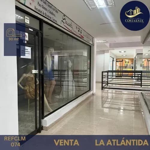 Local Comercial Disponible Para La Venta, Listo Para Decorar A Tu Gusto Y Comenzar A Explotar Tu Actividad, Excelente Ubicación En La Urbanización La Atlántida.