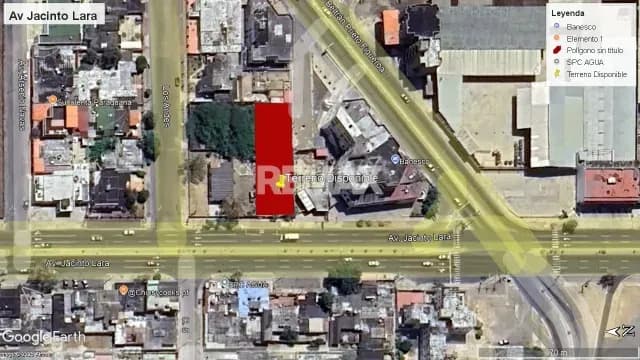 Terreno en Venta, Av. Jacinto Lara.