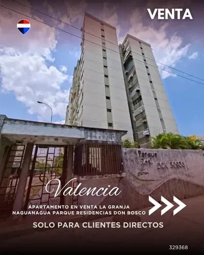 Apartamento En Venta La Granja Naguanagua Parque Residencias Don Bosco.329368 Solo Clientes Directos