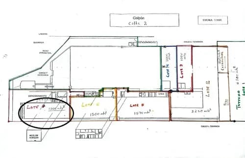 Galpon Industrial - Terrinca 1500m2