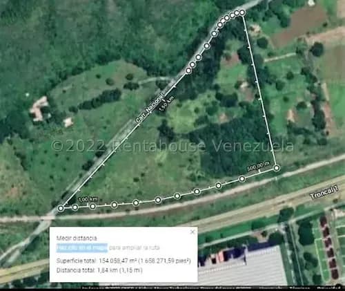 Terreno De 154.060 M2 En Ubicación Estratégica: Carretera Nacional, Frente A Cervecería Polar Del Centro (san Joaquín). Suelo Firme, No Relleno,