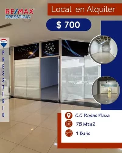 Alquiler De Local Comercial Centro Comercial Rodeo Plaza