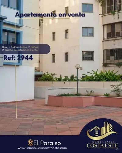 Apartamento En Venta En El Paraiso Ref 2944