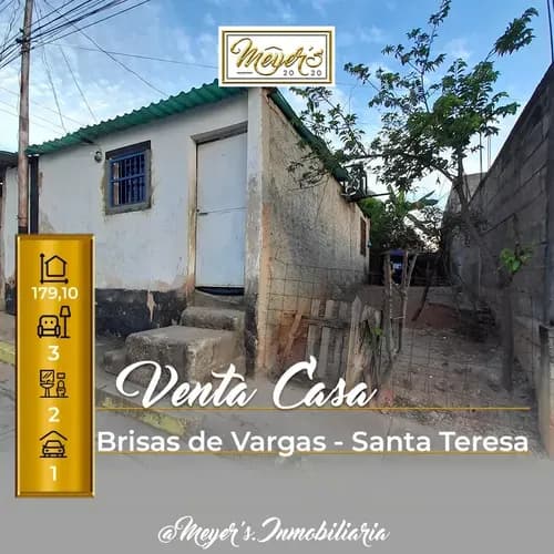 Venta De Casa En La Urb. Brisas De Vargas, La Raíza - Santa Teresa