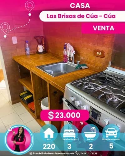 Casa En Venta Las Brisas De Cúa - Cúa