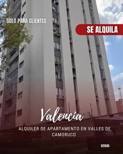 Alquiler De Apartamento En Valles De Camoruco 321243