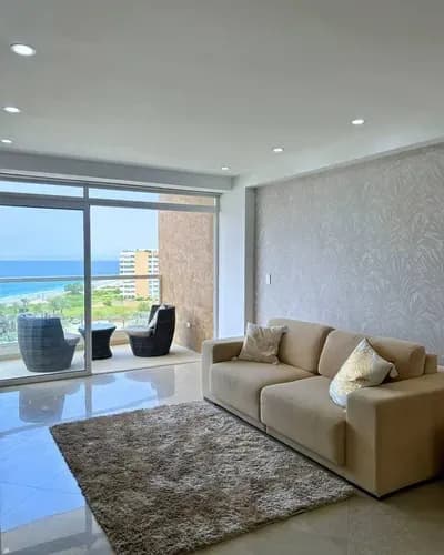 En Alquiler Vacacional Apartamento En El Edificio Blue Bay.
