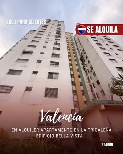En Alquiler Apartamento En La Trigaleña Edificio Bella Vista I 324909